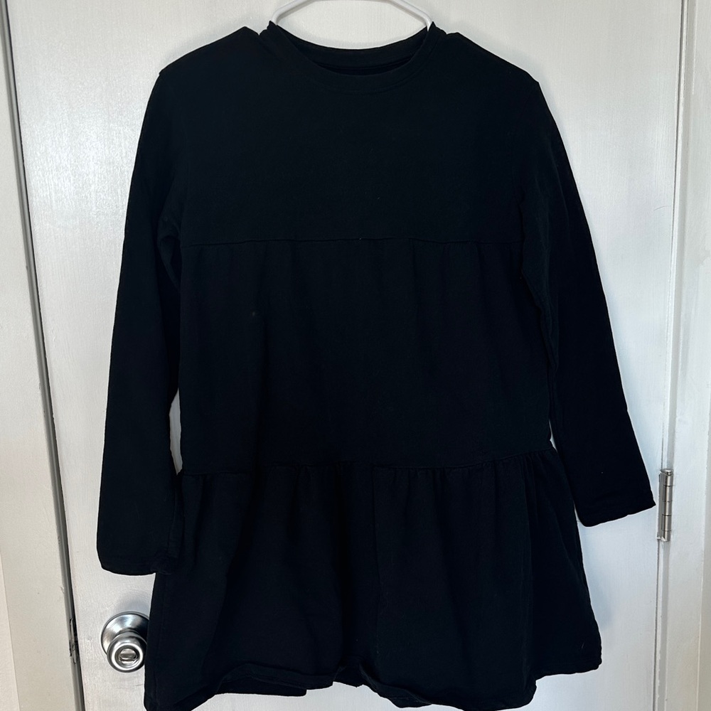 Bershka Kids Black Long Sleeve Top